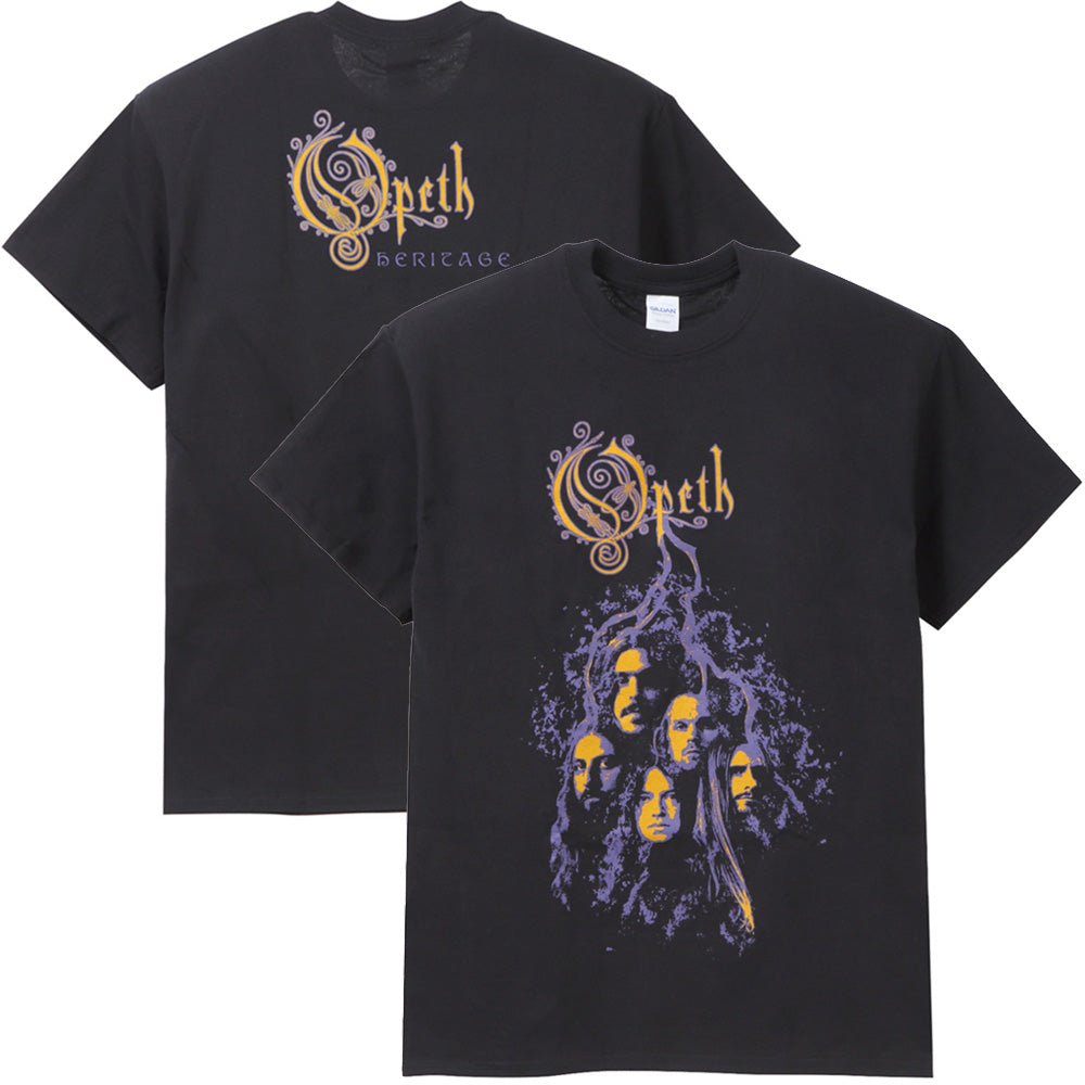 OPETH オーペス (来日 11月 ) - FACES / バックプリントあり / Tシャツ / メンズ - PGS